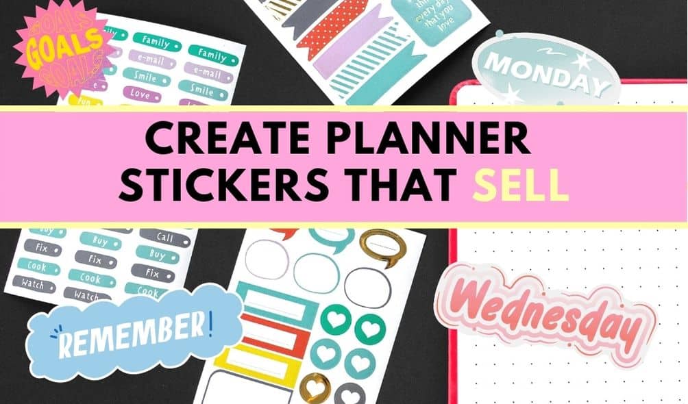 How to Make Planner Stickers on  (FREE GUIDE
